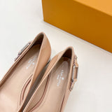 Louis Vuitton Tan Chunky Platform Sneakers - Detail Shot of Craftsmanship