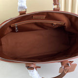  understated carryall bag styled with outfit 12