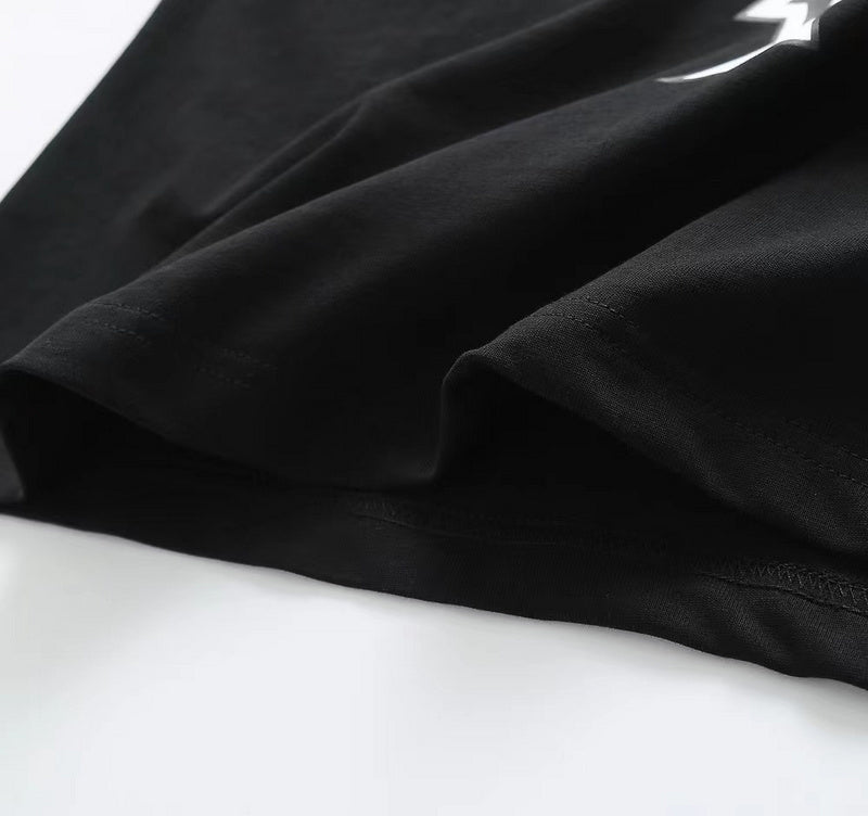 Side profile of Louis Vuitton cotton t-shirt with monogram-inspired silhouette