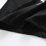 Side profile of Louis Vuitton cotton t-shirt with monogram-inspired silhouette
