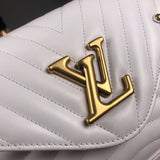 Back view of sleek chic women's handbag – women's luxury accessory