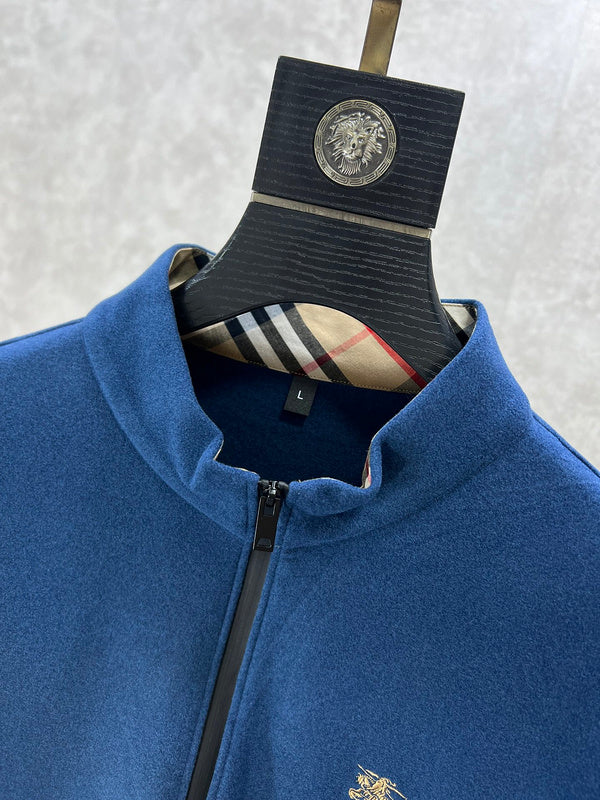 Burberry clothing close-up — premium authentic designer style