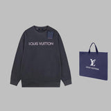 Front view of Louis Vuitton luxury clothing with streetwear-inspired cut