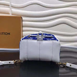 Styled lifestyle shot of elevated everyday-luxe women's handbag – women's designer-style accessory