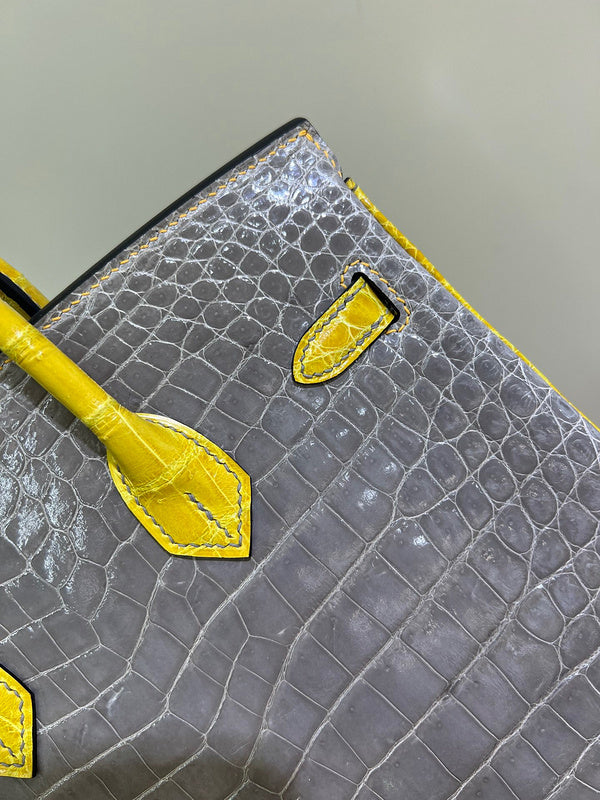 Close-up detail of clean-lined bag design