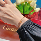 Front view of Cartier unisex jewelry piece