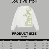 Close-up detail shot of Louis Vuitton luxury clothing with relaxed-fit cut