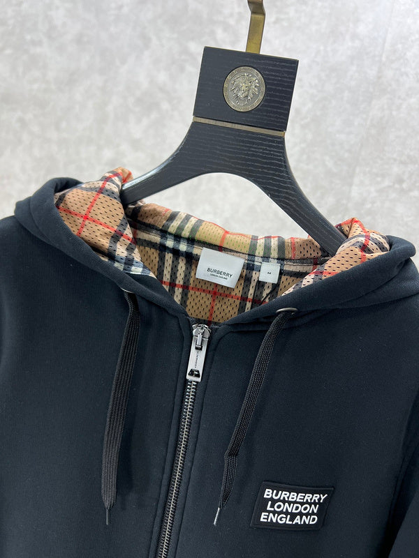 Burberry clothing close-up — premium authentic designer style
