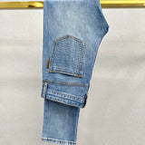 Balmain luxury designer clothing detail shot