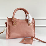 Zivas Charm Polished Finish Statement Handbag (Signature Shape & Finish) – Full Silhouette