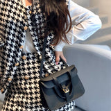 Close-up detail of chic bag design