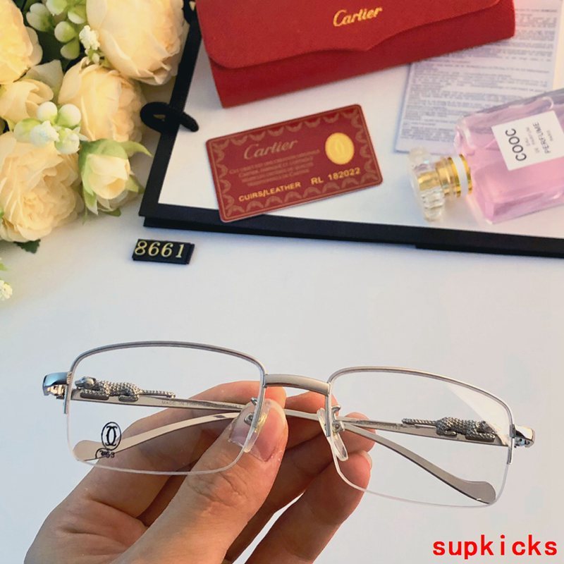 Front view of Cartier unisex sunglasses