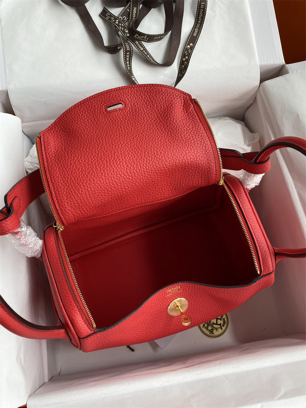 Interior view of polished premium bag