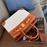 Streamlined handbag styled for everyday wear
