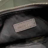 Structured Premium PU Leather Handbag - Smooth Faux-Leather Exterior | Women's Designer-Inspired Purse #382 - alternate angle view (image 8) of designer-inspired handbag
