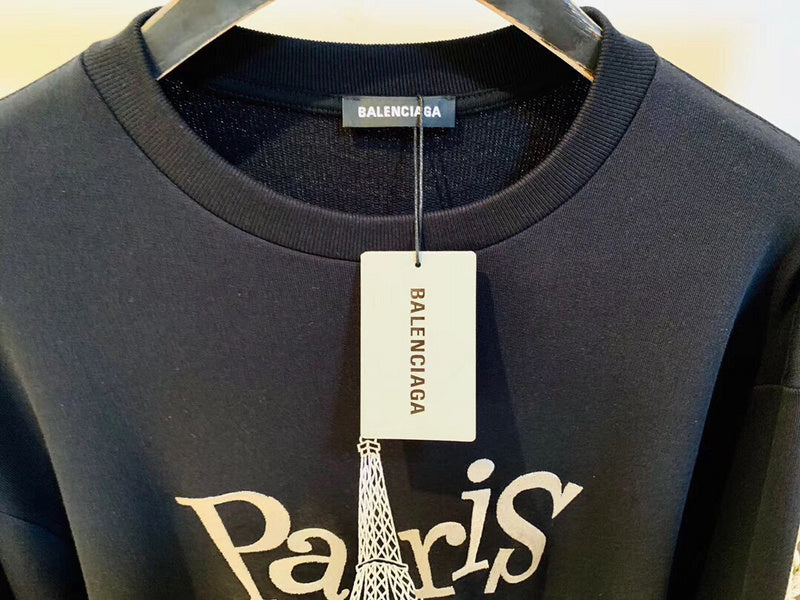 Close-up of Balenciaga designer clothing craftsmanship
