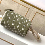 Styled lifestyle shot of elevated modern women's handbag – women's designer-style accessory