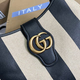 Interior view of streamlined premium bag