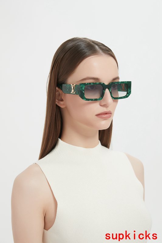 Angled view of Louis Vuitton unisex sunglasses
