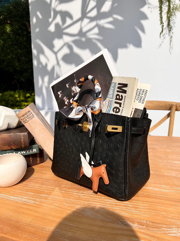 Interior view of chic premium bag