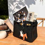 Interior view of chic premium bag