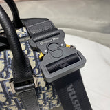 Back view of refined premium women's handbag – women's luxury handbag