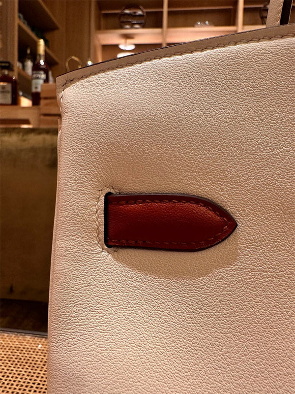  elegant tote bag detail view showing craftsmanship