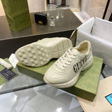 Gucci fresh white-and-black luxury sneakers view 6 streetwear statement look