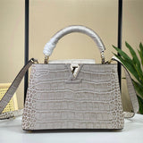  Streamlined crossbody bag front view 7