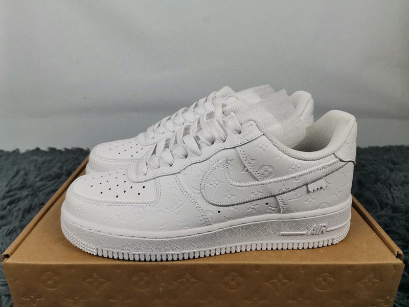 Nike soft grey luxury sneakers view 7 bold athletic profile