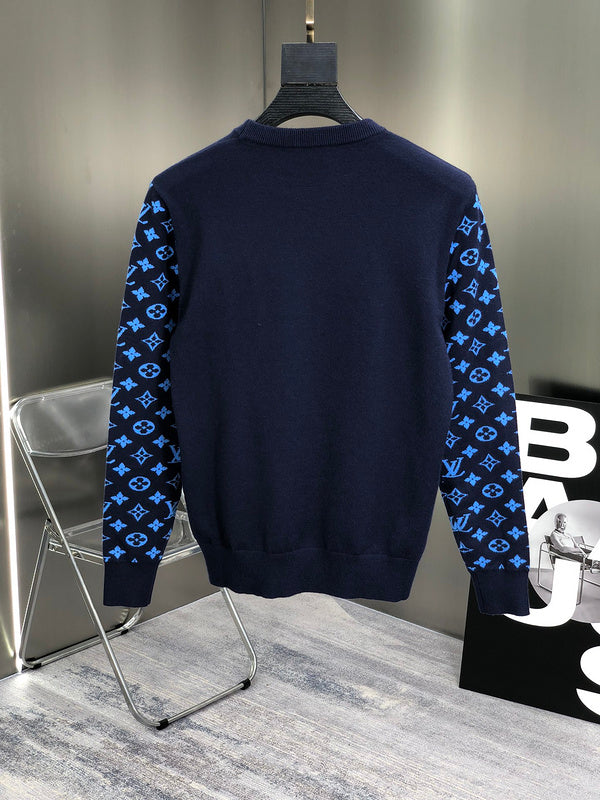 Side profile of Louis Vuitton luxury clothing with tailored silhouette