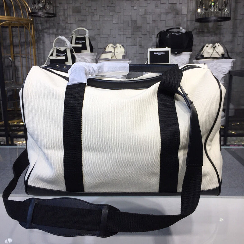 Sleek Vegan Leather Handbag - Modern Structured Build | Women's Premium Handbag #168 - styled full view (image 7) of designer-inspired handbag