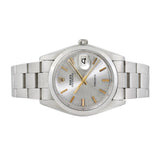 Front view of Rolex men's watch
