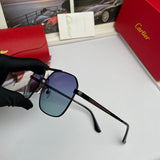 Angled view of Cartier unisex sunglasses