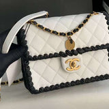 Zivas Charm Chic Craftsmanship Designer Handbag (Elevated Accessory Essential) – Close-Up Detail