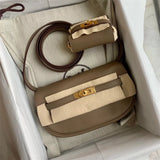 Structured bag shown from front angle
