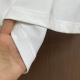 Side profile of Louis Vuitton cotton t-shirt with logo-detail design