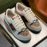 Gucci all-black luxury sneakers view 10 retro runner design