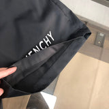 Front view of Givenchy luxury clothing with signature branding
