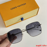 Front view of Louis Vuitton unisex sunglasses