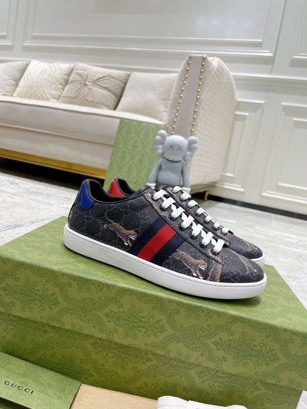 Gucci neutral cream luxury sneakers view 10 minimalist modern build