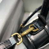 Effortless Vegan Leather Handbag - Everyday Elegance | Women's Everyday Carry Handbag #669 - styled full view (image 7) of designer-inspired handbag