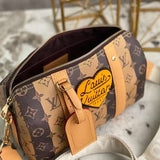 Front view of sleek premium women's handbag – women's statement bag