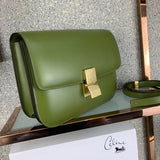Close-up detail of structured refined women's handbag – women's luxury accessory