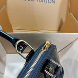  structured top-handle bag detail view showing craftsmanship 8