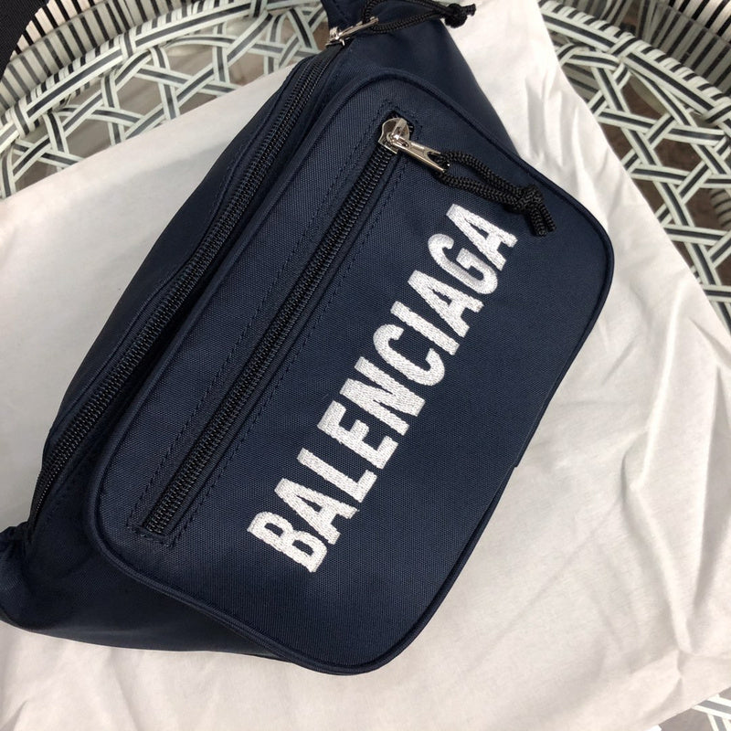 Back view of signature modern women's handbag – women's luxury handbag