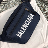 Back view of signature modern women's handbag – women's luxury handbag