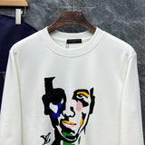 Full styled look of Louis Vuitton luxury clothing with tailored silhouette