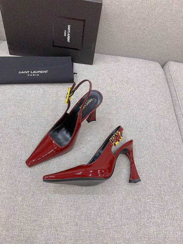 Saint Laurent luxury shoes close-up — premium authentic designer style