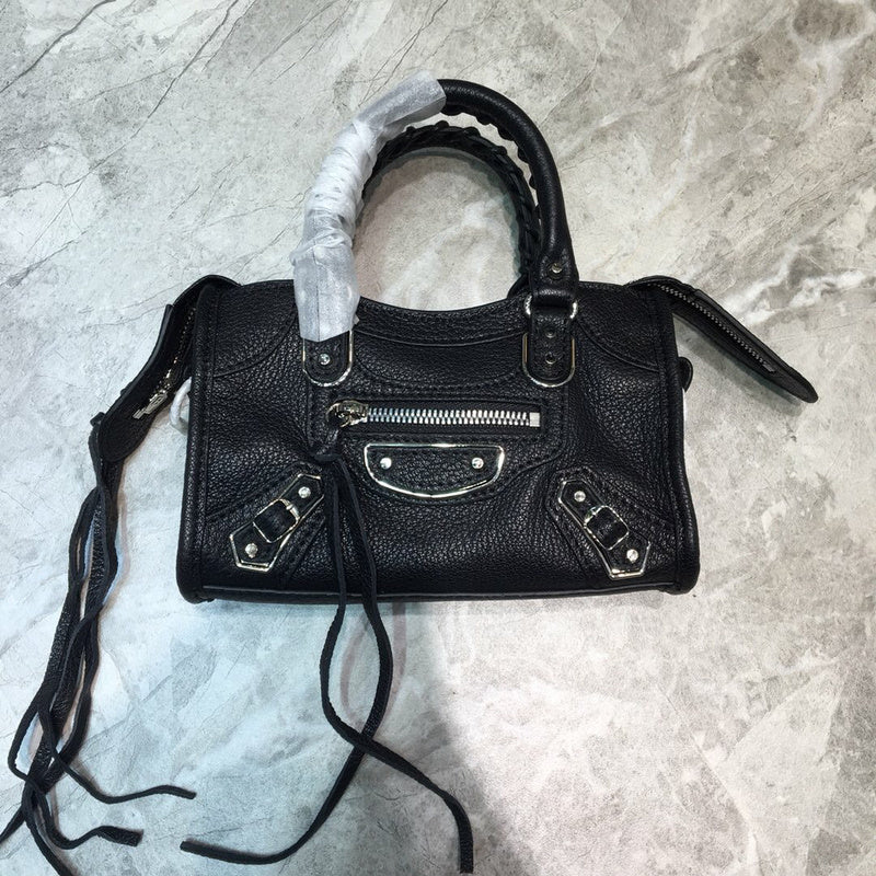 Chic Faux Leather Handbag - Everyday Elegance | Women's Luxury Handbag #695 - back view (image 4) of designer-inspired handbag